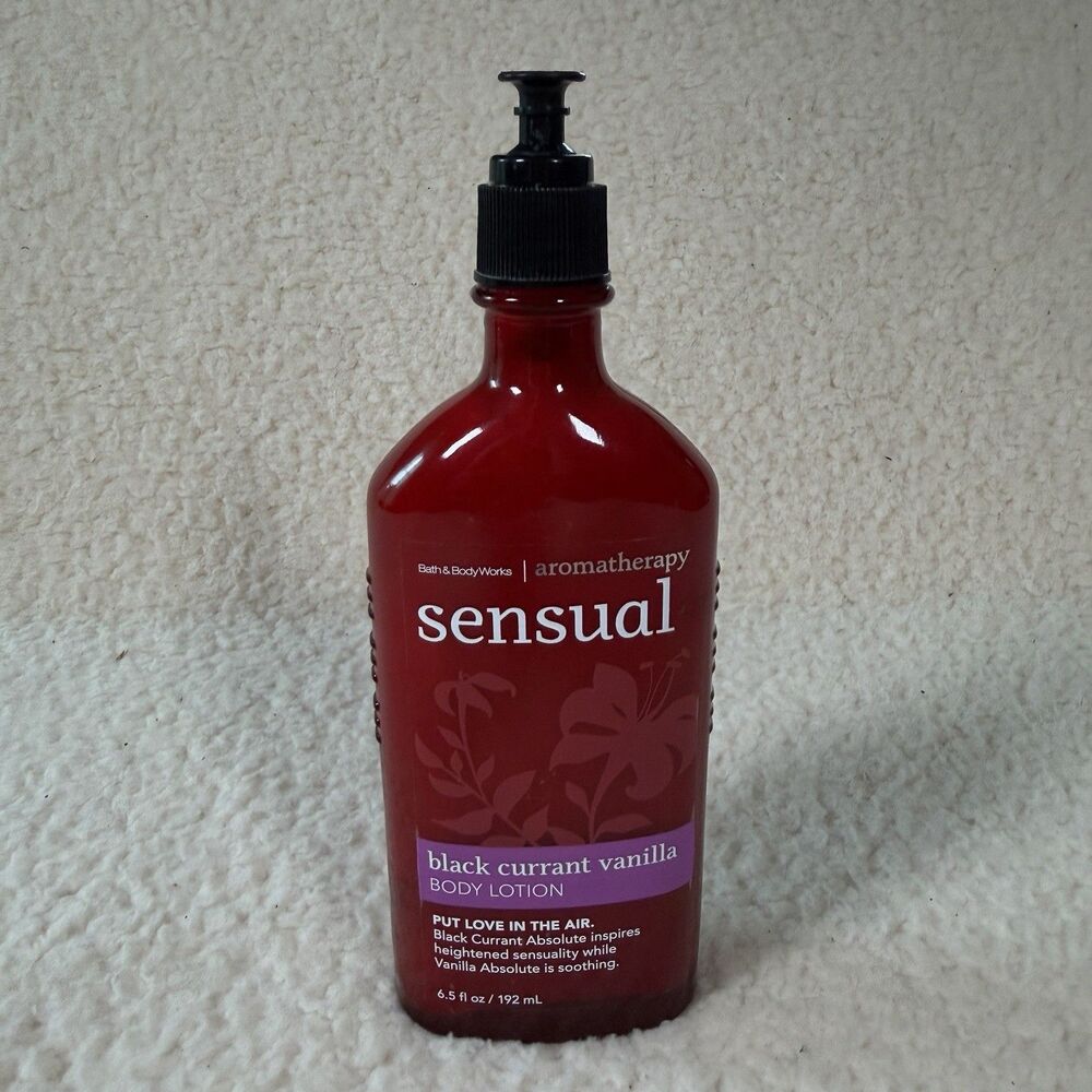 NEW Bath & Body Works Black Currant Vanilla Body Lotion Sensual 6.5 fl oz